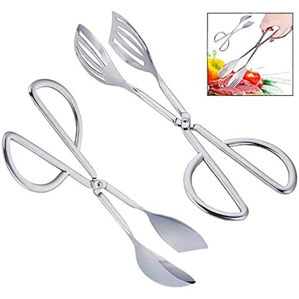 2-pack serverings- och grilltänger - kökstillbehör