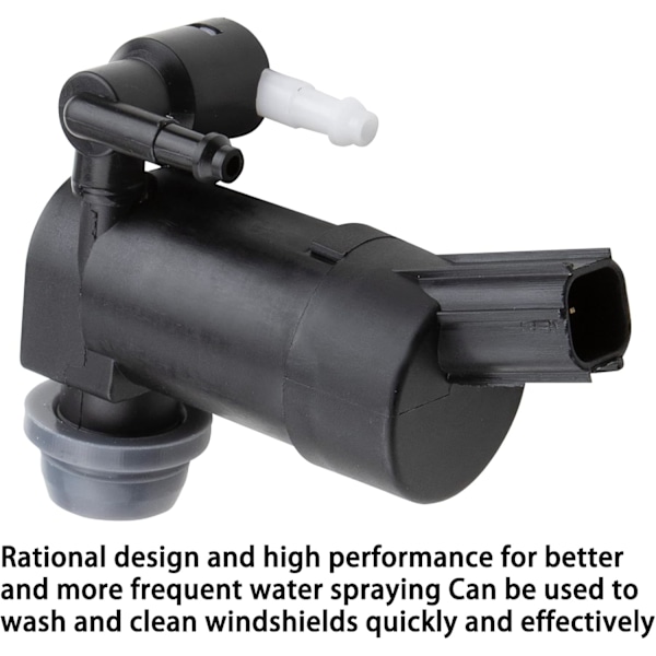Vindusspylerpumpe for C-Max Focus Mk2 Focus CMax Foran & Bak Dobbelt Uttak