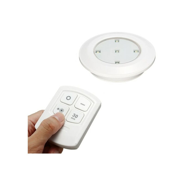 AAA Batteridriven fjärrkontroll LED-ljus under skåpet Ljus 3 st Ljus med 1 st Controller