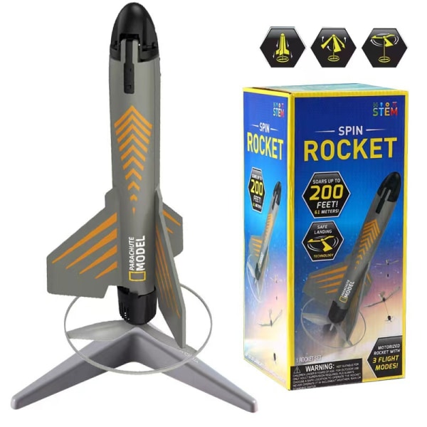 NATIONAL GEOGRAPHIC Air Rocket Toy - Ultimat LED-raketkastare