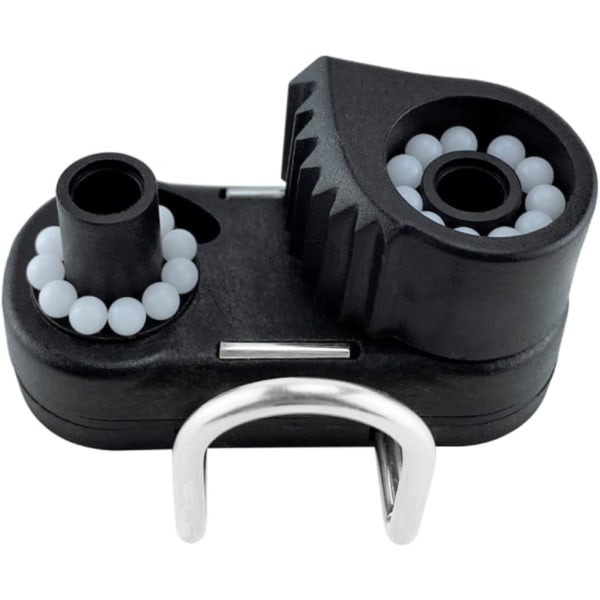 1 stk. Cam Cleats med Wire Flaired Leading Ring (Sort), Plastik Cammatic Cl