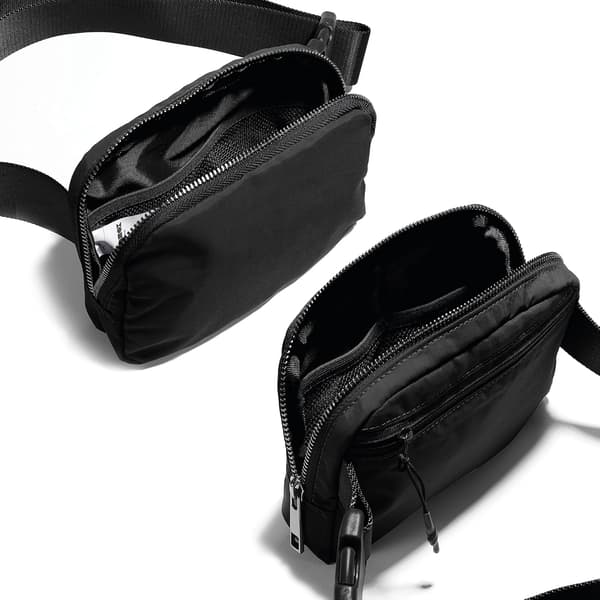 Unisex Mini Bältesväska med Justerbar Rem Liten Midjeväska för
