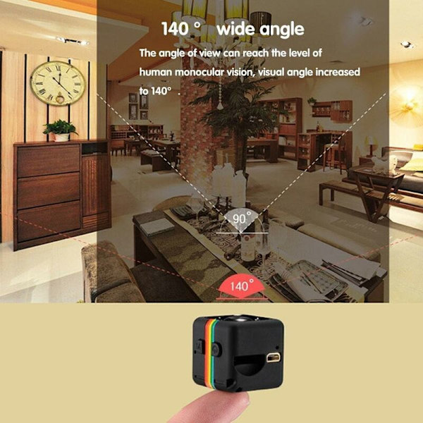 Mini kamera Sq11 Hd 1080P sports camcorder mini Dv videoopptager