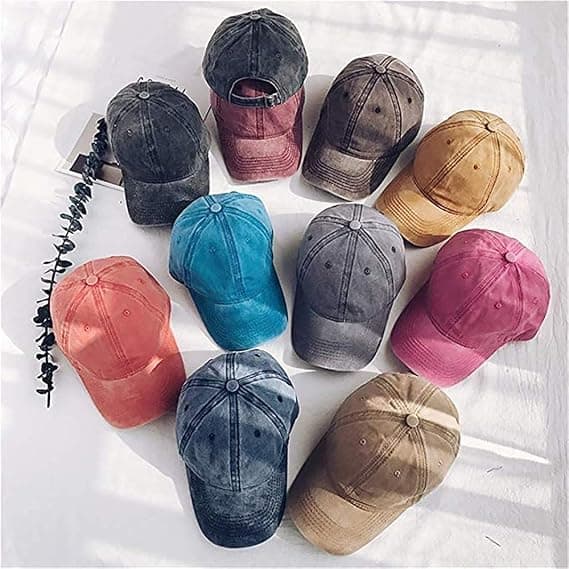 Justerbar Baseball Cap Pige Dreng Hat Forår Sommer Solhat Strand