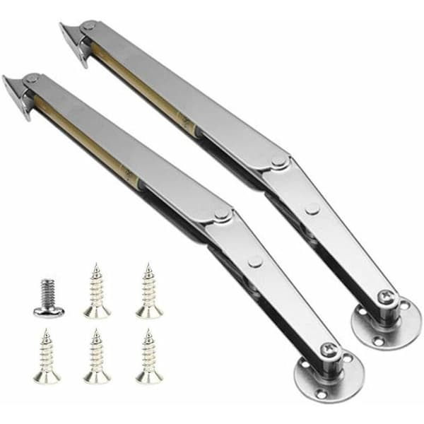 2-pack pneumatiska locklyftare (200N/44lb), kraftiga gasfjäderlockstödshing