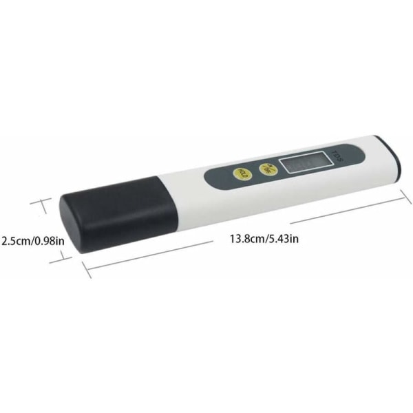 Digital vattenkvalitetstestare TDS-mätare testpenna med LCD-display