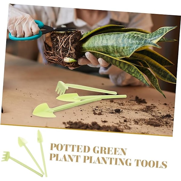 Havearbejde Bonsai Kit, 1 sæt med tre dele, Havearbejde Værktøj, Havearbejde Too