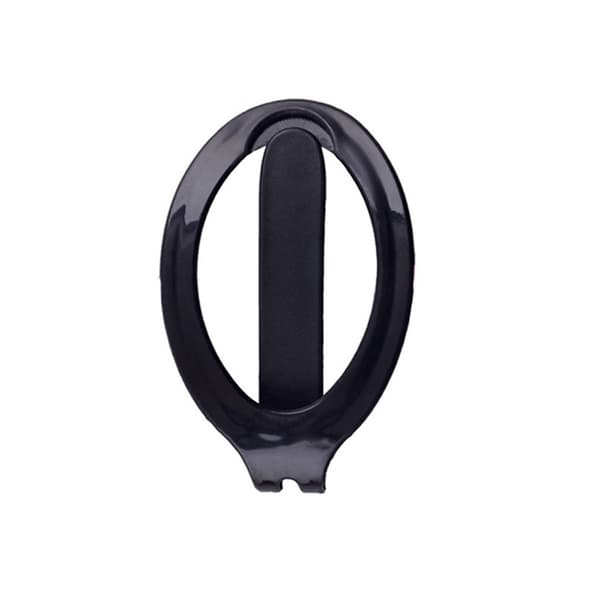 2 stk. Barrette Ponytail Holder Clip, sæt med 2 stk. - sort, brun