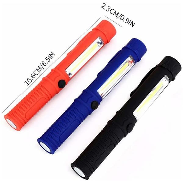 Mini kannettava LED-taskulamppu - Monitoiminen COB-tarkastusvalo