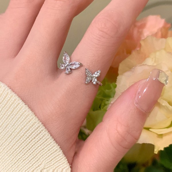 Cute Butterfly Ring