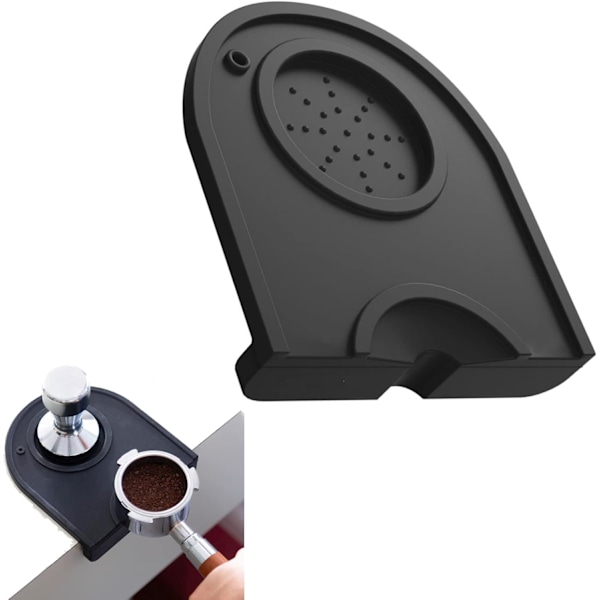 Tampningsmåtte, Espresso Tampningsmåtte, Kaffe Pulver Trykpude, Kaffe Tampningsmåtte, Kaffe Tamper Måtte, Espresso Tampningshjørne Kaffe Tamper Holder Pude f