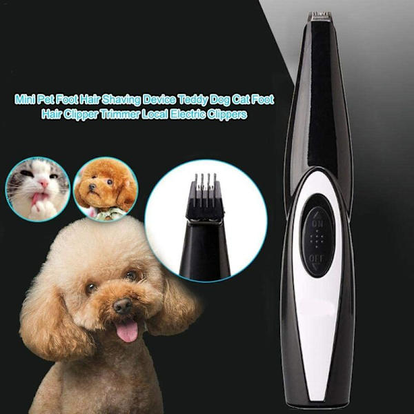 Pet Grooming Clipper Kit, Lav Støy/Stille for Små Hunder og Katter