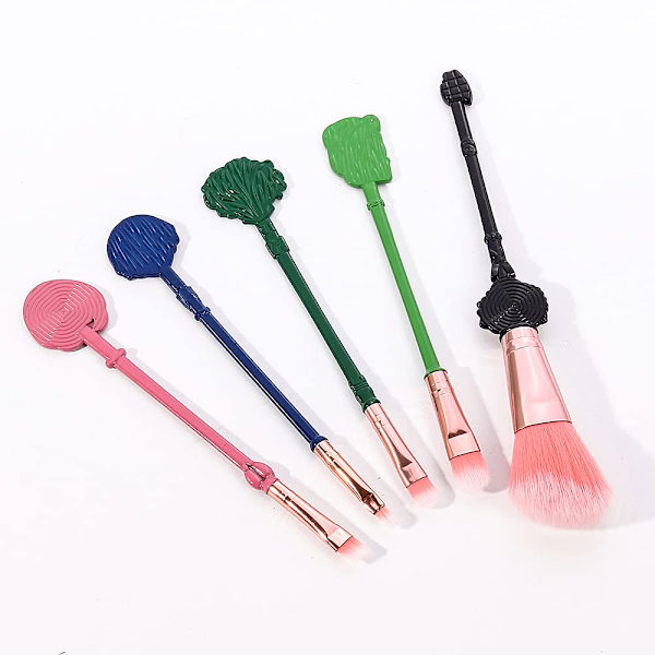 My Hero Academia Makeup Pensel Sæt, Pink Syntetisk Blød Fiber Bris