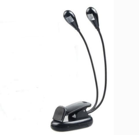 Musik konsol belysning, 2 mini - LED strålkastare, justerbar
