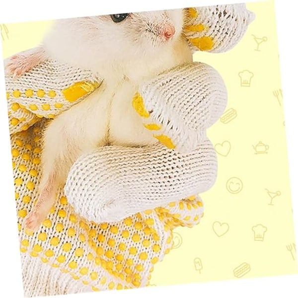 Par Bite Proof Handskar Bite Proof Djurhantering Handskar Katt Handskar Anti-scratch Handskar Djur Handskar Husdjurshantering Handskar Anti Bite Handskar Djurhandske slumpmässig färg