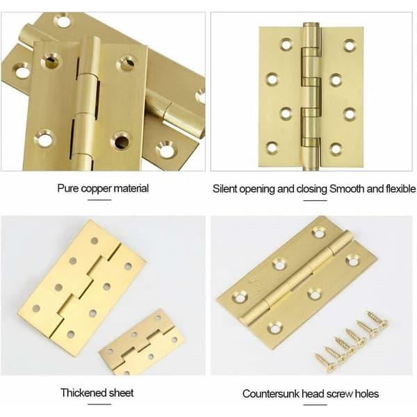 Kobberhengsel - Minihengsler Folding Hinge Hinge Home Hardware Cabi