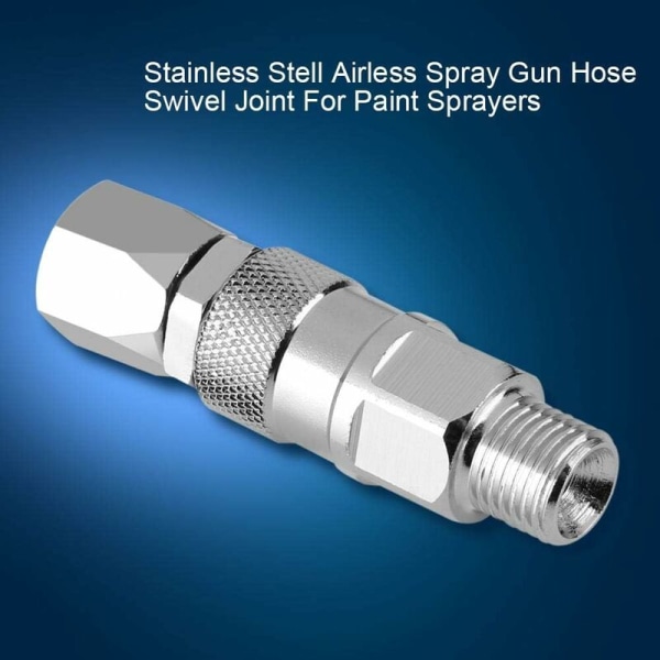 1 stk. 1/4 tommer rustfrit stål højtryks Airless sprøjtepistol slange