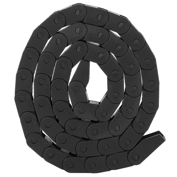 1m Kabelkedja Svart Nylon handledsrem Power Chain Bridge för 3D