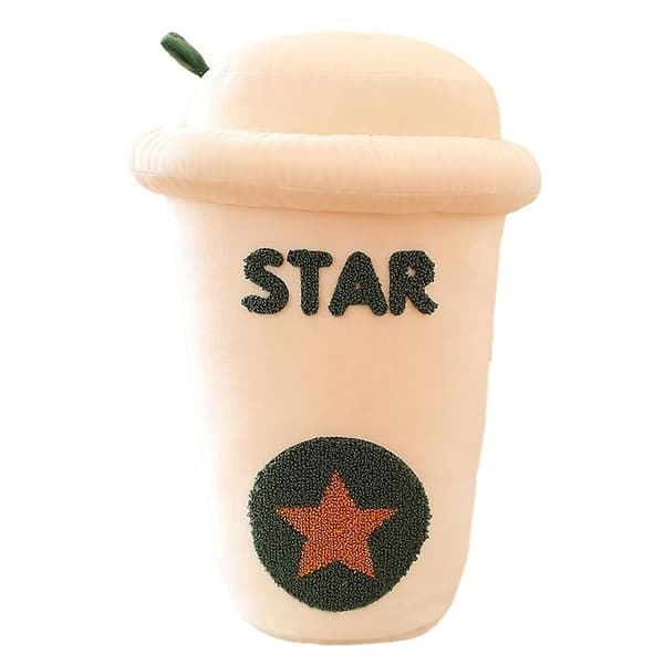 Fylld docka Kaffe kopp kudde