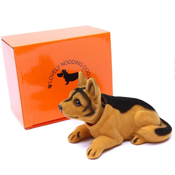 Dashboard Head Dogs Nodding Heads Car Dash Ornaments Puppy för Ca