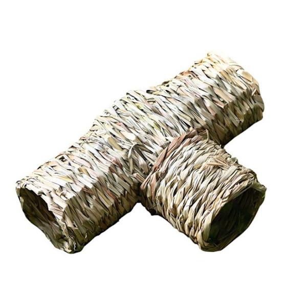 1 stk 4 innganger hamster tunnel leker håndstrikkede kjæledyrleker for
