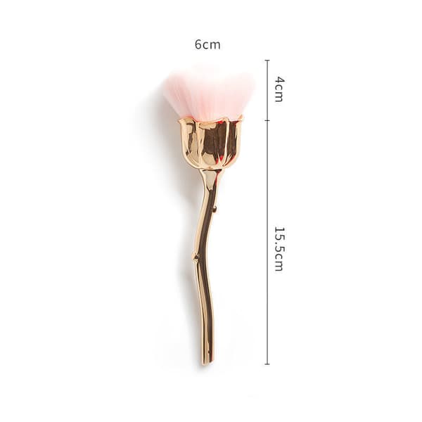 Kvinne sminkebørste Rosa 19,5 cm