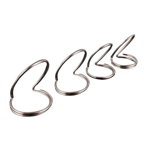 Metallfinger Ring Protector Picks för Gitarr Bas(8st, Silver)