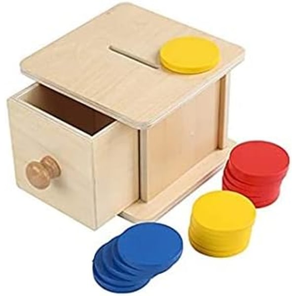 Montessori Baby Step Barnhörna Box Montessori Baby Toys f