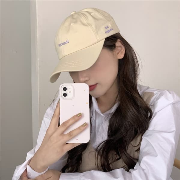 Womens Baseball Cap Distressed Vintage Unconstructed Embroidered