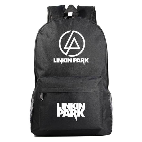 Linkin Park Casual Rygsæk Til Drenge, Grå