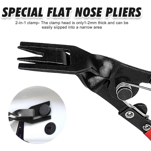 Rivet Pliers Set, 3 Pack Car Clips Rivet Remover Tool Set för Riv