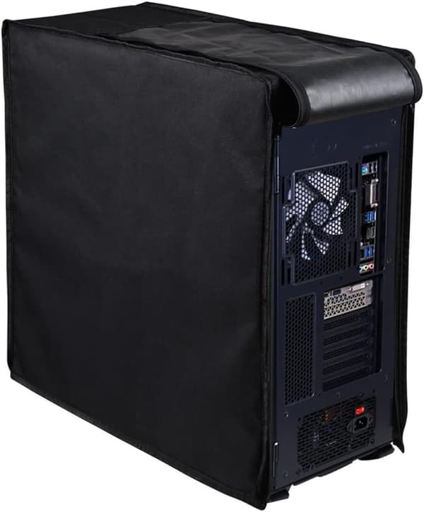 Vanntett Datamaskin Støvdeksel Mid Tower Case Beskyttelse Støvdeksel PC Host Full Case med Glidelås Host