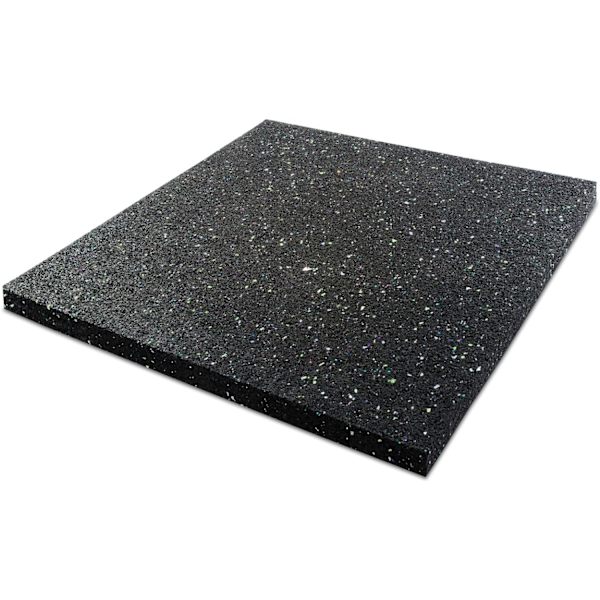Anti-vibrationsfliser til vaskemaskine/tørretumbler - 1 cm tyk - dæmper vibrationer - forhindrer skridning - lydisolering - 50x50cm