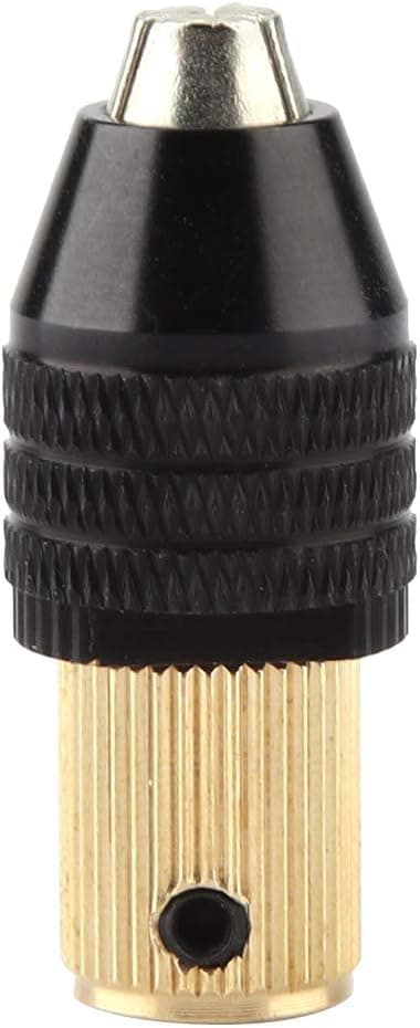 Mini nyckellös chuck borrchuckadapter, mini borrchuck, klämkapacitet borr (5 mm hål)
