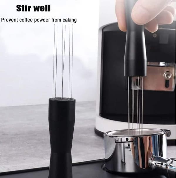 Espresso-omrörare, espressonålsdispenser, dispenser