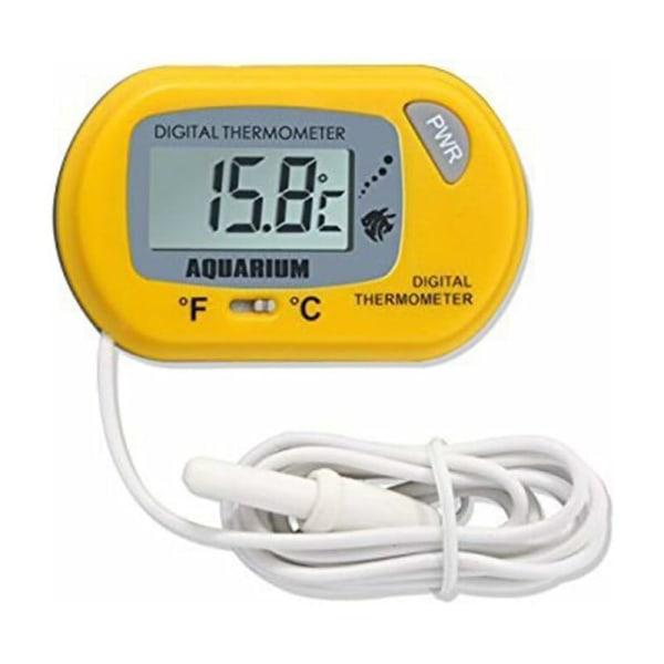 3 stk LCD digitalt vann termometer for akvarium fisketank reptil