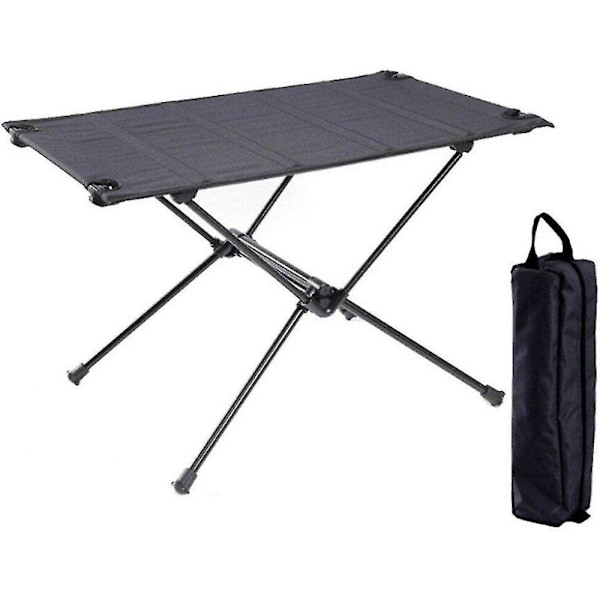 Hopfällbart bord för utomhusbruk, bärbart hårt campingbord med bärväska för utomhusbruk, vandring, fiske