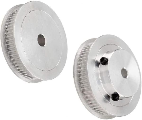 2gt synkronhjul 20 60 tænder boring aluminium synkront remskive