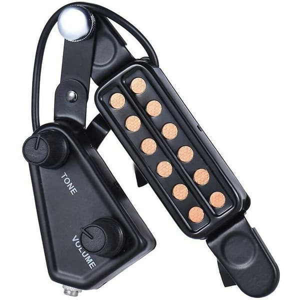 Vakuumtilbehør 12 Akustisk Elektrisk Gitar Pickup Transduser for