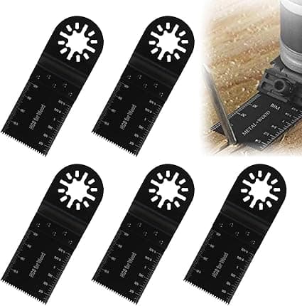 Oscillerende savklinge, Multi-værktøj savklinger tilbehørssæt, Multi-værktøj klinge, Ryobi, Milwaukee, Bosch, Dremel, Rockwell og mere