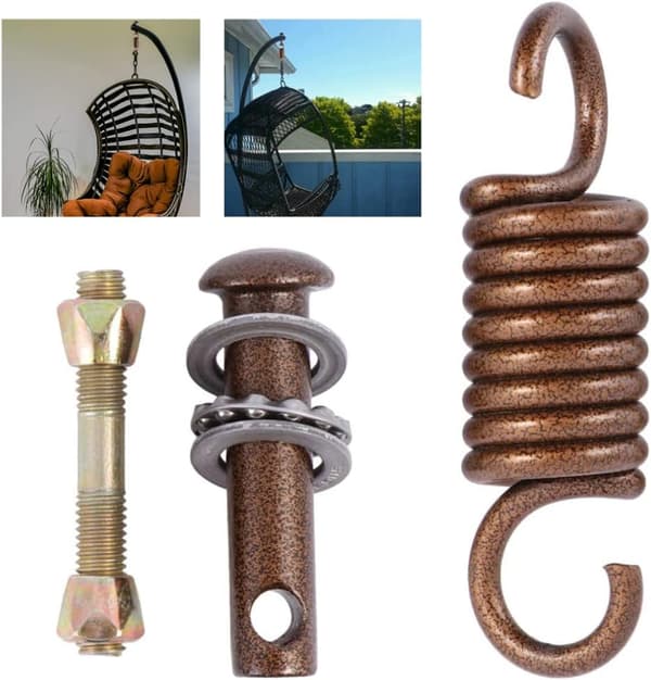 Swing Bushing Set Heavy Duty Hengekøye Hardware Kit Gull
