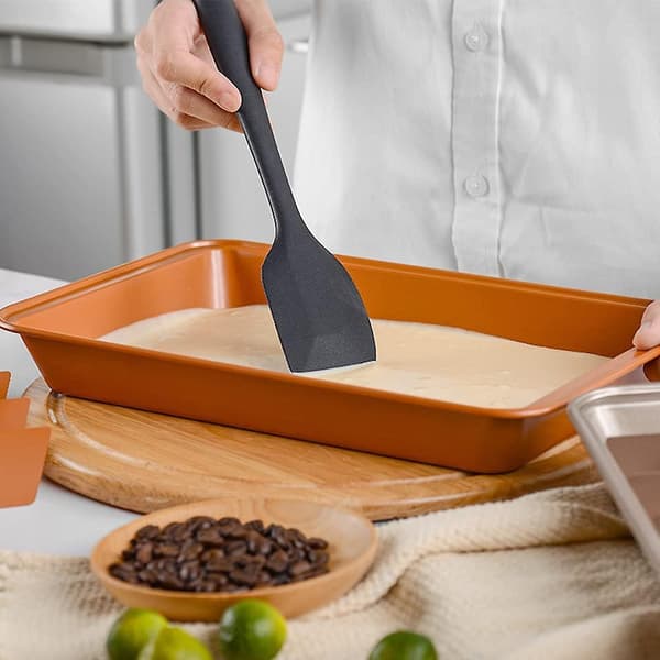 Brownie Pan Live Bottom Square Non Stick Dividers Ovn Bagekageform