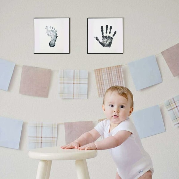 Babyavtrykk, Baby Foot and Handprint Kit, Baby Footprint Kit,