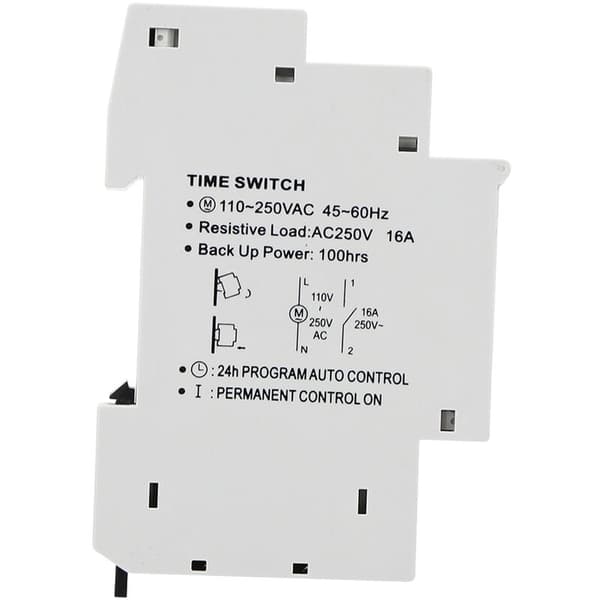 1P Højpræcisions Timer Intelligent Timing Switch til Gadebelysning TM610C 220V