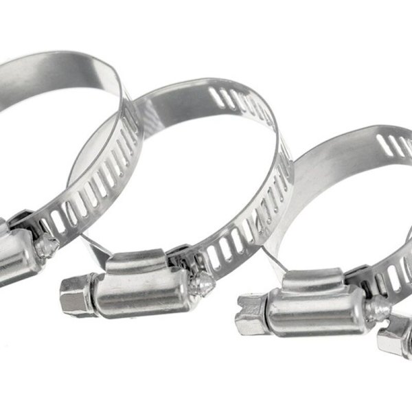 60 st 8-38 mm 304 rostfritt stål justerbar slangklämma set