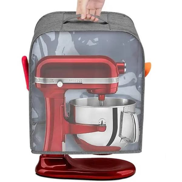 Vertikal blender støvdeksel med gjennomsiktig frontpanel blender