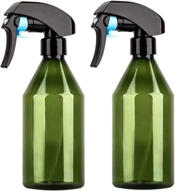 300 ML Tom Sprayflaska, Set med 2 Tomma Plastspraypumpflaskor