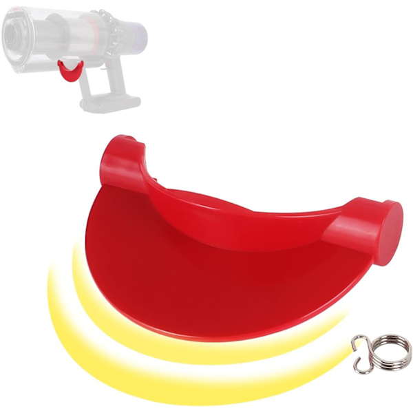 Uppgraderade Röda Dammbehållare Ersättningsdelar för Dyson V10 V11 V12 V15 Outsize Absolute Dammsugare Uppgraderad Behållare Öppningsknapp