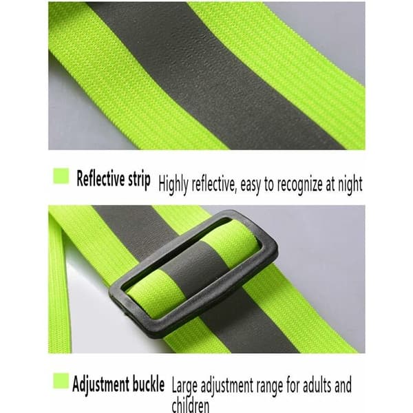 Reflekterande anordningar 2 stycken cykelreflexväst, säkerhetsväst