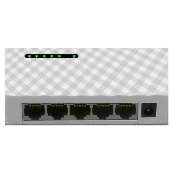 5-porttinen Desktop Gigabit Network Switch 10/100 / 1000mbps Ethernet